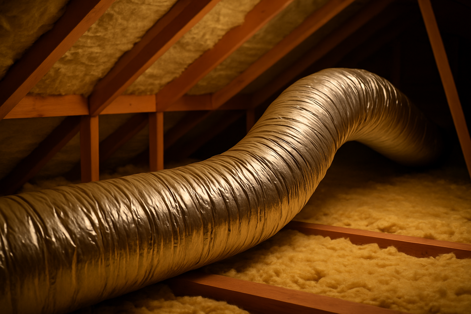 Attic Duct Insulation: R-Value Selection, Condensation Prevention & Installation