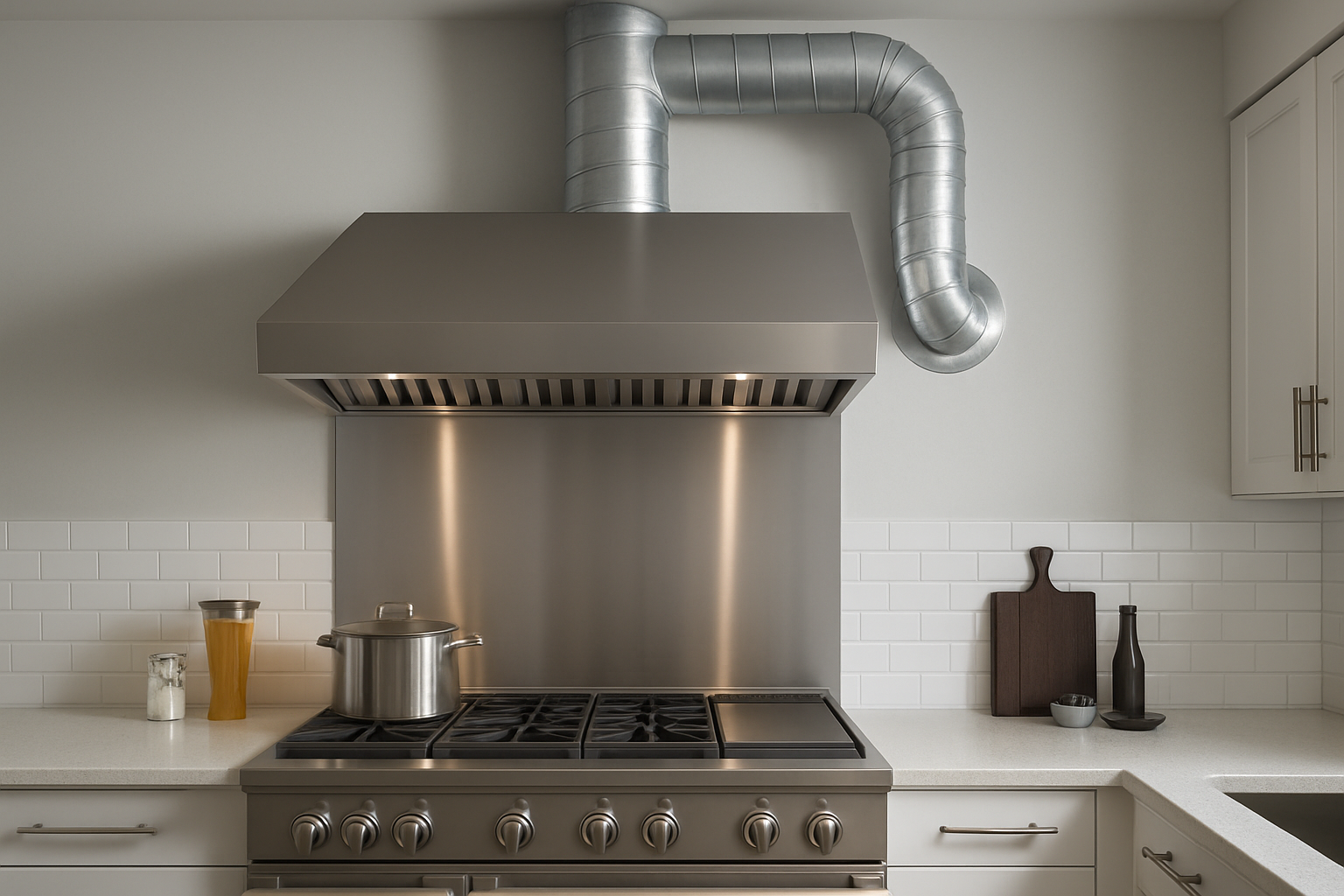 Range Hood Duct Guide: Sizing, Material, Routing & Code Requirements